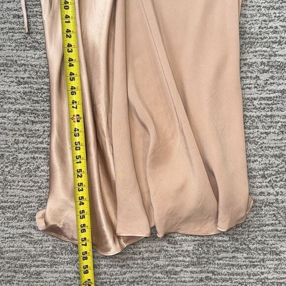 NWT Shona Joy Bias Cowl Maxi Dress Revolve Desert Rose Size 4 - Picture 12 of 14